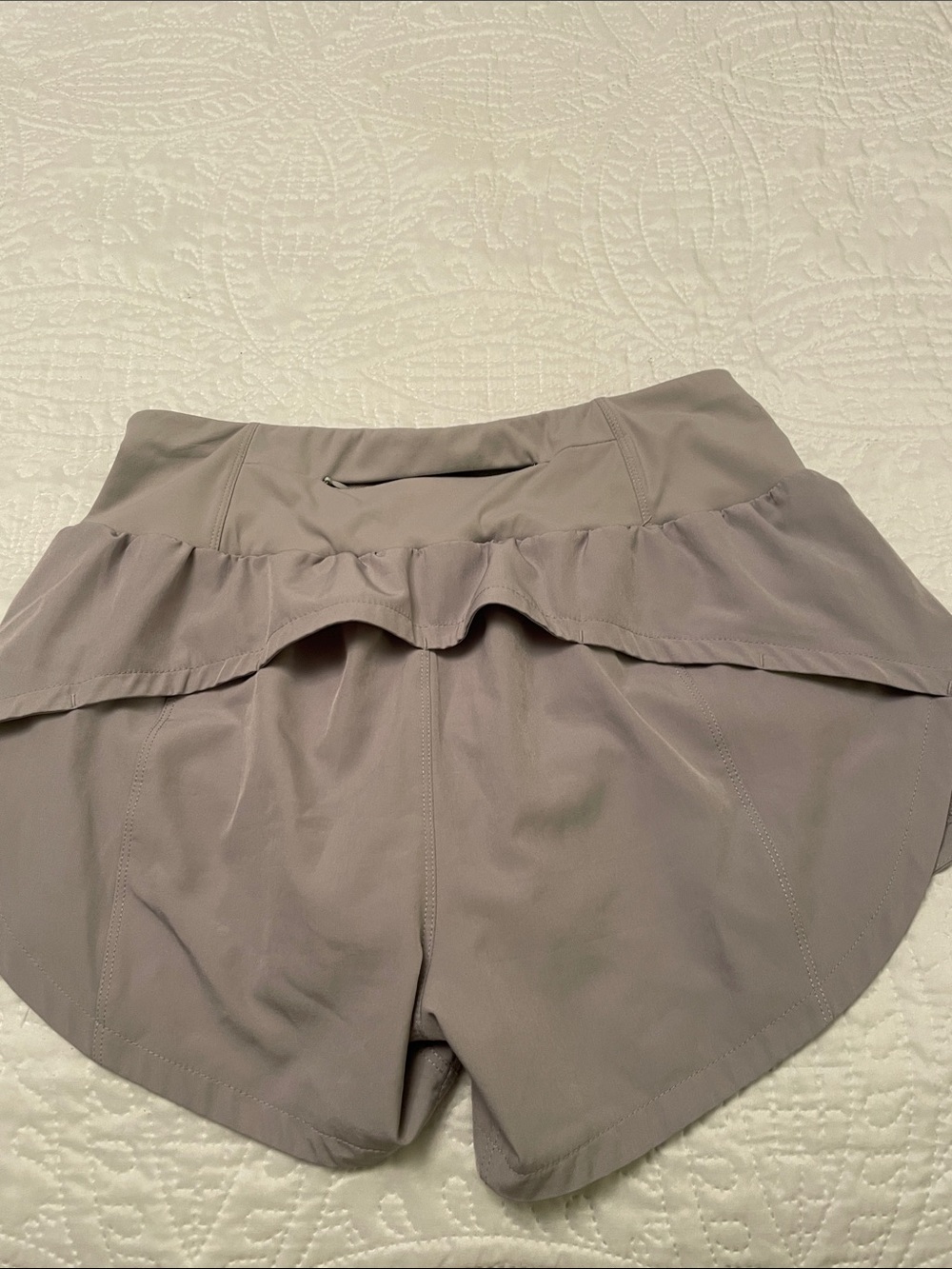 Simply Southern Small Gray Athletic Shorts with Built In Pantie LIKE NEW - Picture 5 of 9